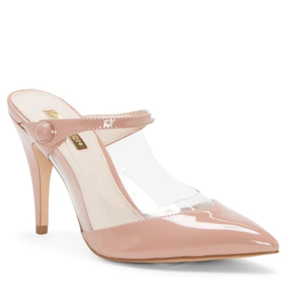 Louise et Cie Shoes - NIB LOUISE ET CIE Rose Petal Patent Leather Mule